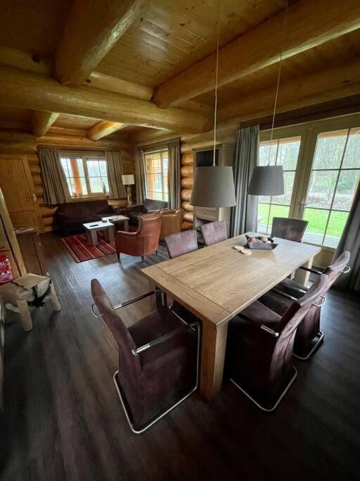 Unieke Houten Villa Met Sauna In Twente - 6P Den Ham Exteriér fotografie
