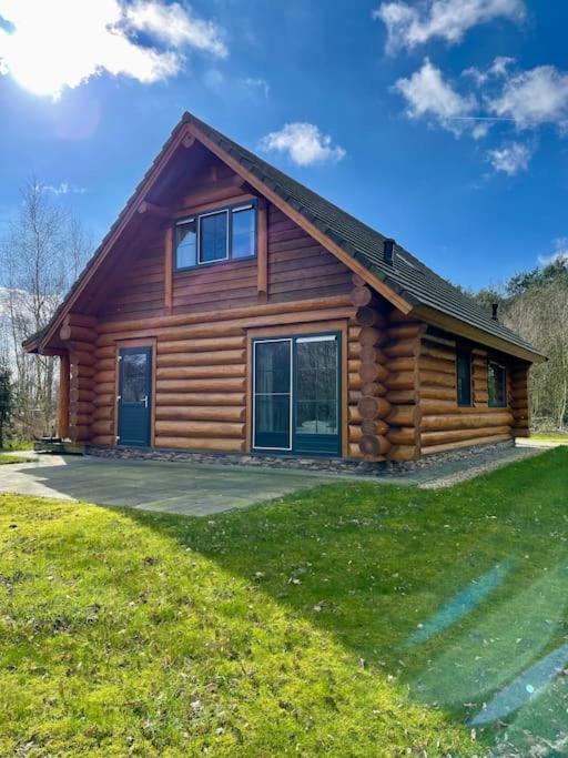 Unieke Houten Villa Met Sauna In Twente - 6P Den Ham Exteriér fotografie