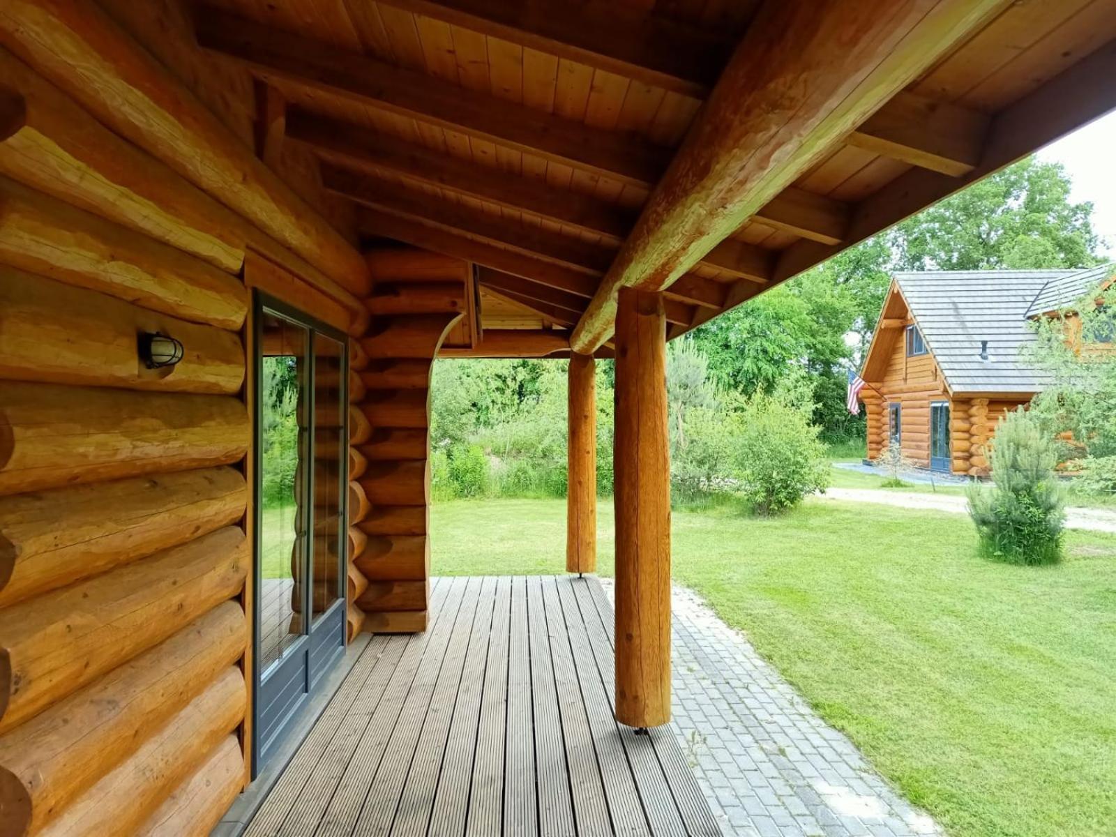 Unieke Houten Villa Met Sauna In Twente - 6P Den Ham Exteriér fotografie