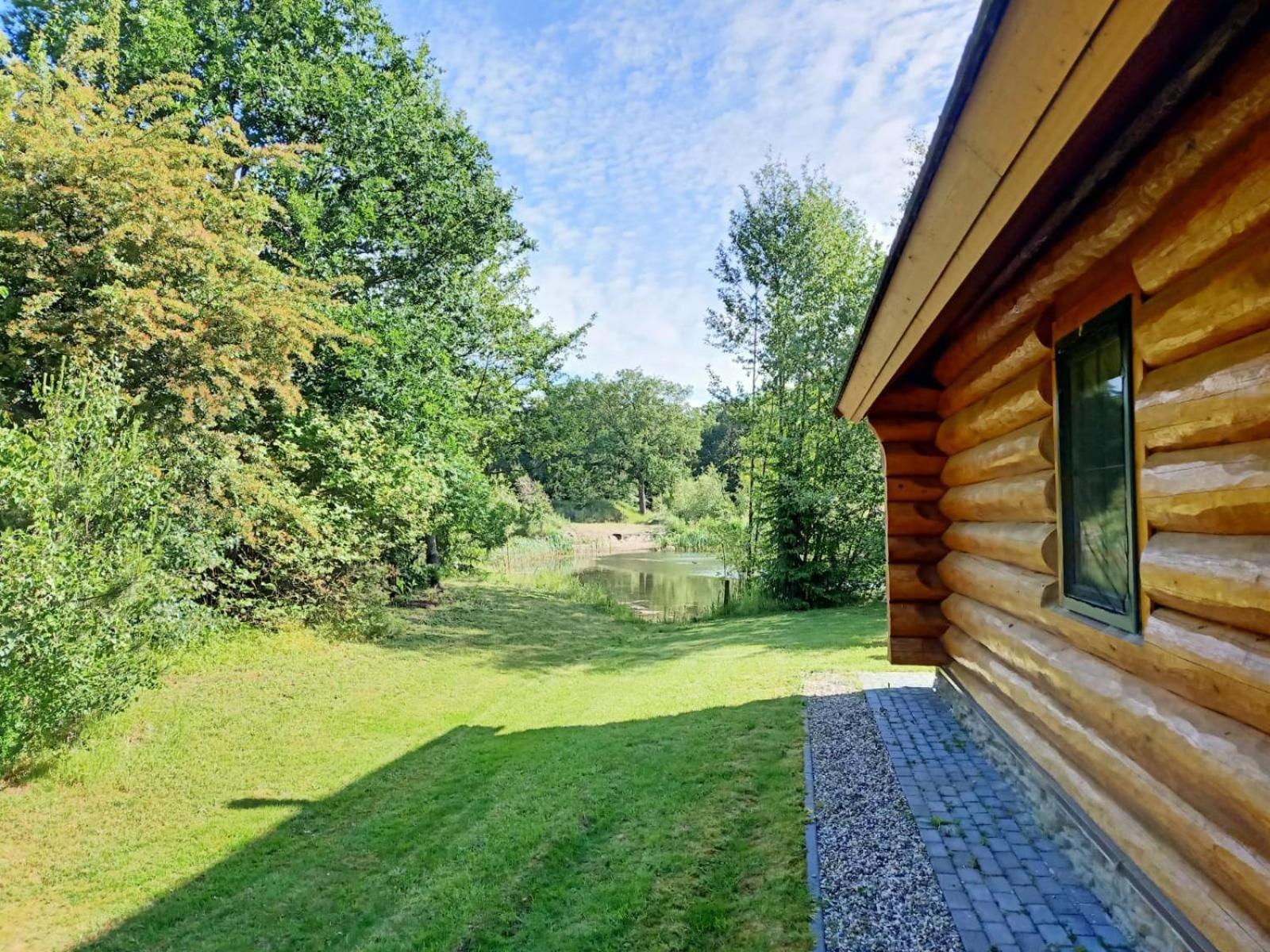 Unieke Houten Villa Met Sauna In Twente - 6P Den Ham Exteriér fotografie